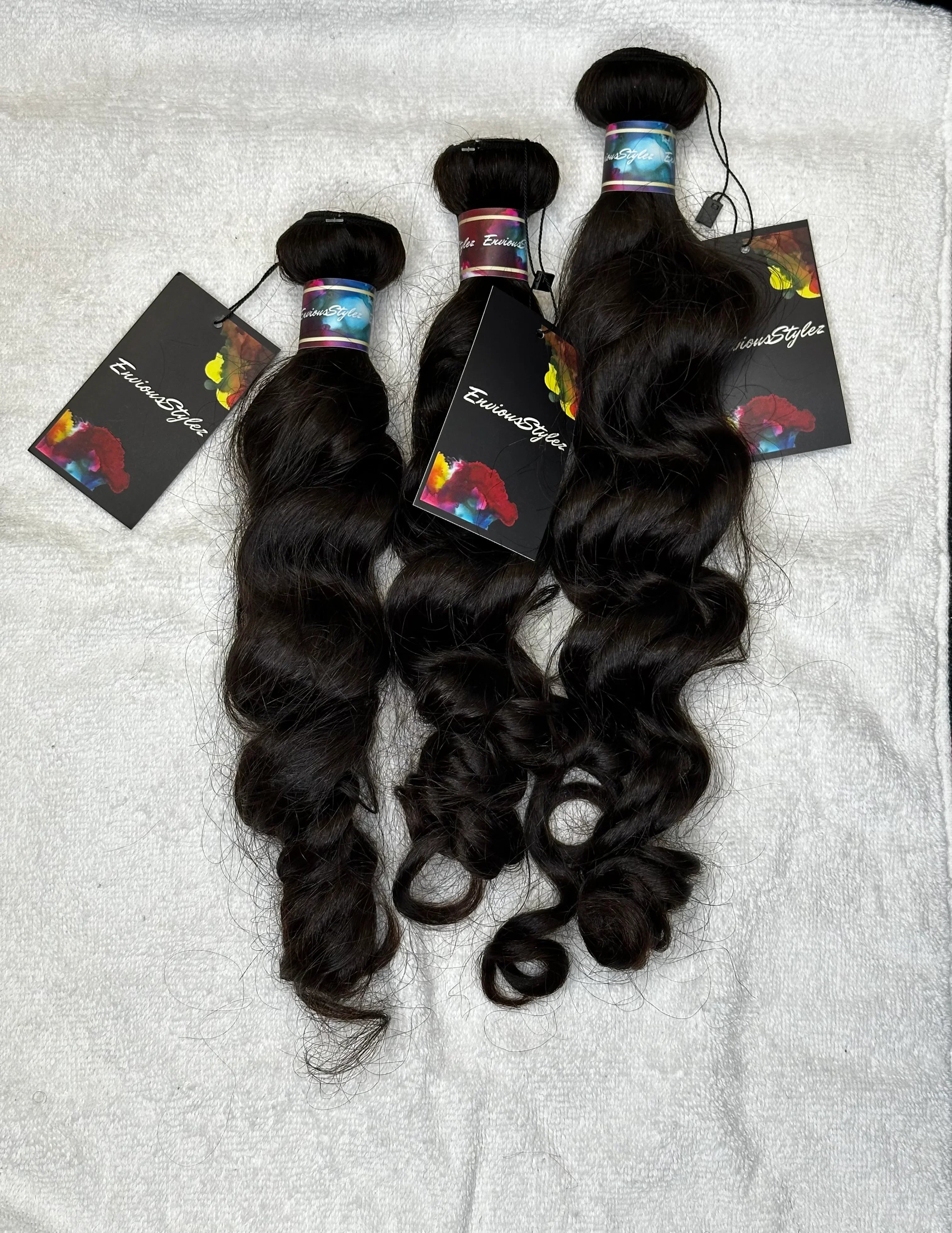 Loose wave, single bundle